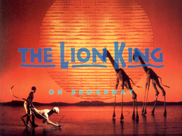 The Lion King on Broadway!!